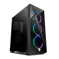 GABINETE GAMER PICHAU LARK VIDRO TEMP PRETO, PG-LK-01 - R$289