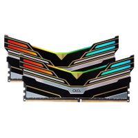 Memória DDR4 OLOy WarHawk Black, 16GB (2x8GB), 3000MHZ, RGB, MD4U083016BEDA