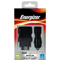Carregador Veicular/Viagem Lightning 2 Saídas - Micro Usb | R$25