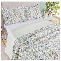 Kit Cobre Leito Colcha Casal Bouti 3 Peças 