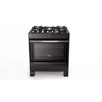 Fogão Itatiaia 5 Bocas Vitrum Tripla Chama Preto Bivolt | R$1.045