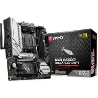 Placa Mãe MSI MAG B550M Mortar WIFI, Chipset B550, AMD AM4, mATX, DDR4 R$1369