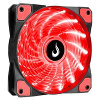 Cooler FAN Rise Mode Wind W1, 120mm, LED Vermelho - RM-WN-01-BR