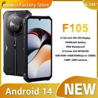 【Com Taxa】 Smartphone Robusto FOSSiBOT F105 4gb 64GB 10300mAh L