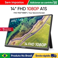 Monitor Portátil ARZOPA 14.0'' 1080P FHD IPS