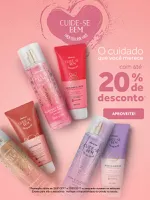 Linha Cuide-se Bem com até 20% de desconto, produtos a partir de R$7,99