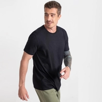 Camiseta Básica Masculina - Preto