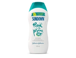 (LEVE 2 PAGUE 1) Sundown Protetor Solar Corpo e Rosto Praia e Piscina FPS 50, 200ml