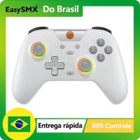 [DoBrasil/Moedas R$80] Controle Sem Fio EasySMX X05 RGB, Analógicos/Gatilhos Hall Effect
