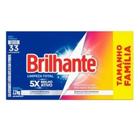 [Regional] Brilhante Limpeza Total - Sabão Em Pó 2.2Kg