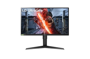 Monitor Gamer LG UltraGear 27" IPS Full HD 1920x1080 240Hz 1ms (GtG) HDMI USB HDR10 NVIDIA G-Sync AMD FreeSync 27GN750-B