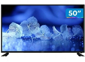 Smart TV 4K DLED 50” Cobia Wi-Fi - Conversor Digital 3 HDMI 2 USB