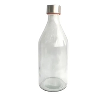 Garrafa em Vidro Transparente 1 Litro Carrefour HO200431