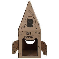 Casinha para Gatos Meow Foguete | R$43