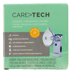 Inalador Nebulizador Portátil CareTech Mesh