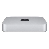 Mac mini: Apple M1 chip with 8‑core CPU and 8‑core GPU, 256GB SSD