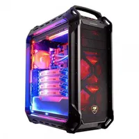 Gabinete Gamer Cougar Panzer Full Tower Black Windowed - R$ 533,78