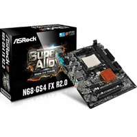 Placa-Mãe ASRock p/ AMD AM3+ mATX N68-GS4 FX R2.0 DDR3 - R$ 230