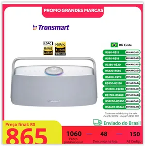 [Do Brasil] Caixa de Som Tronsmart Fiitune X30 Bluetooth 80W IPX6 
