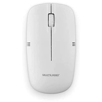 Mouse Sem Fio 2.4GHZ USB Branco - MO286