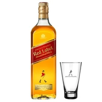 Whisky Johnnie Walker Red Label 1 Litro + Copo Highball | R$93