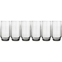 Conjunto de Copos Nadir Lights em Vidro 300 ml – 6 Peças