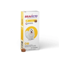 [Cada R$ 88/Leve 2] Bravecto Cães 112,5mg Antipulgas 2-4,5kg 1 Comp.