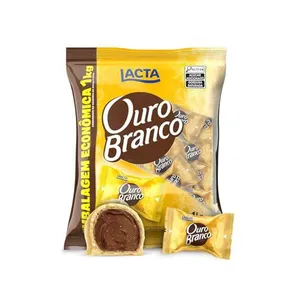 [REC] Wafer Lacta Ouro Branco Chocolate Branco 1kg