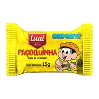 Paçoca Rolha Embalada Lual Chico Bento 15g Cx c/100unids - 1,5kg