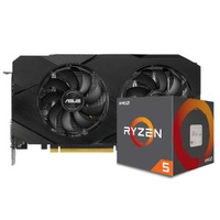 Kit Upgrade ASUS GeForce RTX 2060 OC EVO Dual + AMD Ryzen 5 5600X | R$6649