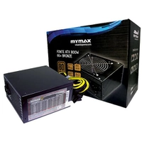 Fonte MyMax 800W 80 Plus Bronze Pfc Ativo | R$360