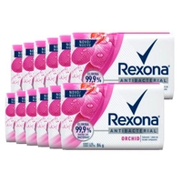 Kit Sabonete Rexona Orchid Fresh 84g - 12 Unidades