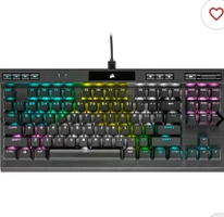 Teclado Mecanico Gamer Corsair K70 RGB TKL, Switch Speed, Preto, CH-9119014-NA
