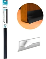 Veda Porta com Adesivo 3M 90cm Silicone Preto