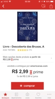 Livro | Descoberta das Bruxas - R$3