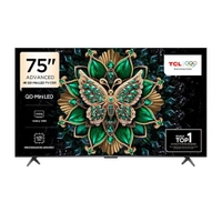Smart TV 75 TCL 75C6K 4K QD-Mini Led 144Hz Preto