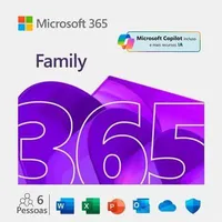 Microsoft 365 Family Licença Digital - 6GQ-00088