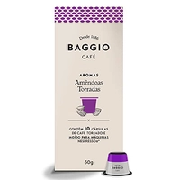 [REC] Cápsulas de Café Baggio Café Aroma Amêndoas Torradas, contém 10 cápsulas