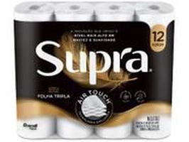 Papel Higiênico Triplo 12 Rolos 20m