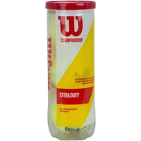 [AME R$40] Bola de Tênis Wilson Championship Extra Duty - 3 Unidades