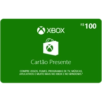 Cartão Digital  Xbox Live Credits R$ 100,00
