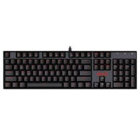 TECLADO MECÂNICO GAMER REDRAGON MITRA K551 SWITCH BLUE ABNT2 PRETO