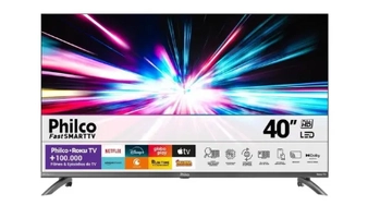 Smart Tv 40'' Philco Ptv40m9gr2cgb Roku Led Dolby Audio