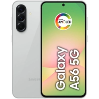 Smartphone Samsung Galaxy A56 5G 128GB 8GB RAM, Tela 6.7 Super AMOLED 120Hz, Áudio Estéreo, NFC, IP67, 7 Anos de Atualizações 