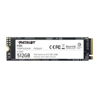 SSD Patriot P300, 512GB, M.2 2280 PCIE, Leitura até 1.700 MB/s,  Gravação até 1.200 MB/s  - P300P512GM28