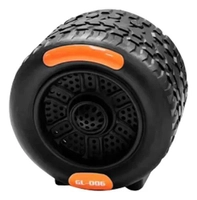 Caixa de Som Bluetooth Portátil em Forma de Roda