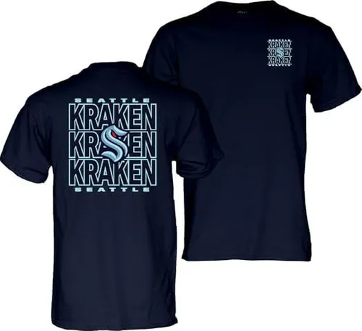 Camiseta NHL Oficial Time Color Seattle Kraken