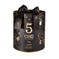 [CARTÃO ELO] Panettone Premium 5 Chocolates 1kg - Cacau Show