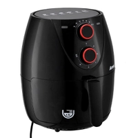 (APP) Fritadeira 4.5 Litros Amvox Air Fryer ARF1205 Preta 127V