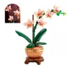 Orquídea 274pcs blocos de montar